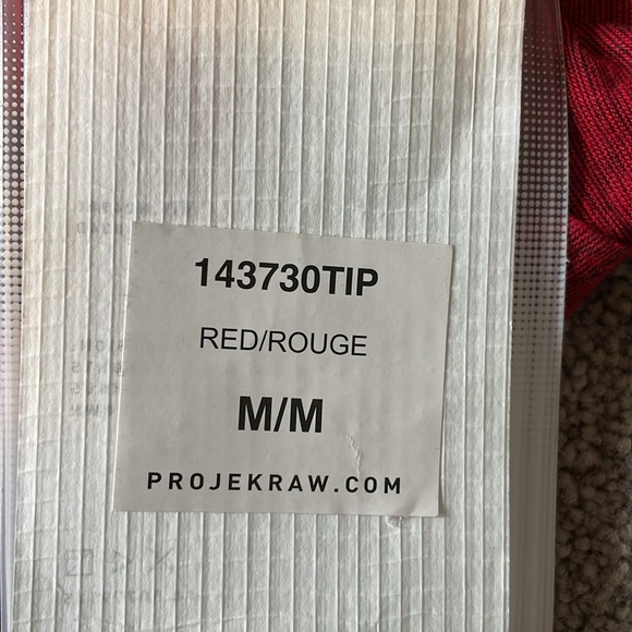 Projek Raw - Tip Top Men’s Medium. Red, spring hoodie. New with Tags - Picture 6 of 8